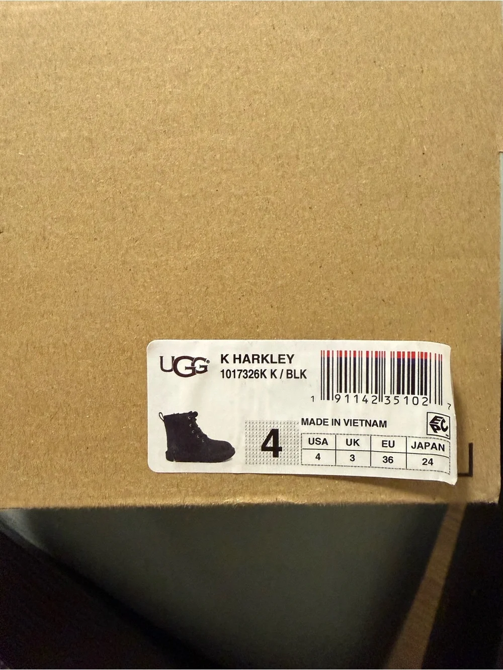 UGG Men's Black Suede Chukka Boots with Side Zip